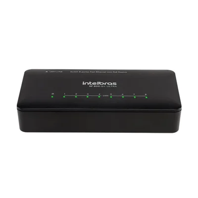 Switch Intelbras Sf800q 4760050 8 Portas Ultra 2w Preto