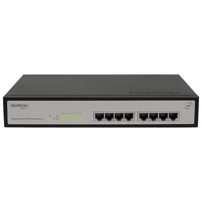Switch Intelbras Sf802af 8 Portas 10/100 Poe - 4760004 — foto 2