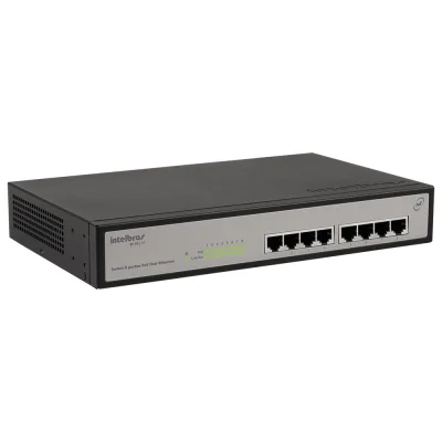 Switch Intelbras Sf802af 8 Portas 10/100 Poe - 4760004 — foto 3