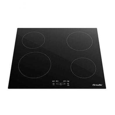 Cooktop por Induçao Mueller 4 Bocas Preto 220V (com Luva Térmica) Praticidade, Inovação, Beleza e Qualidade em um só poduto! O Cooktop por Indução 4 B