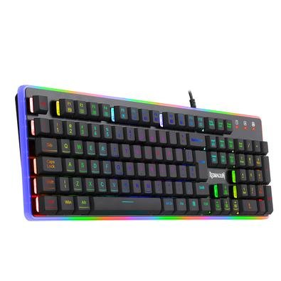 Iluminação RGB não só nas teclas mas também no contorno do teclado trazendo mais brilho para o Dyaus 2. - Com 11 teclas multimídia acessíveis pela tec