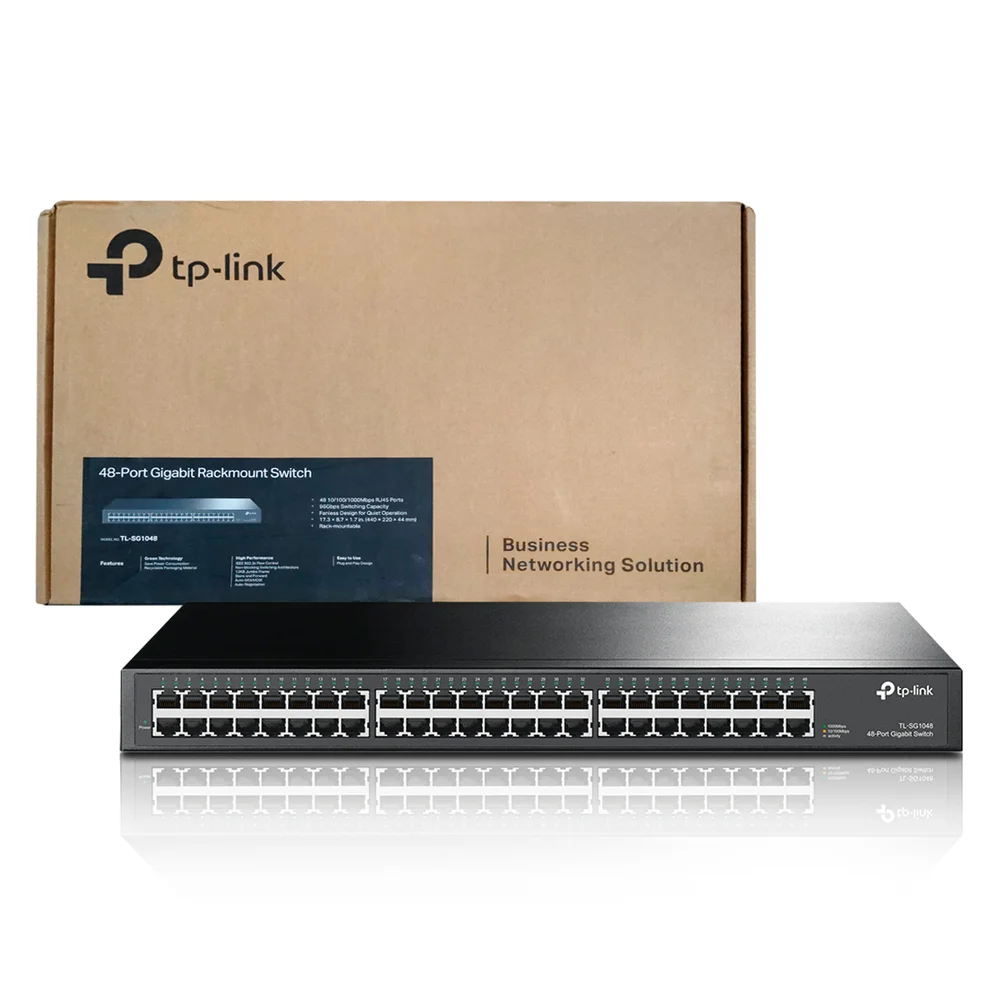 Switch TpLink 48 Portas Gigabit KaBuM