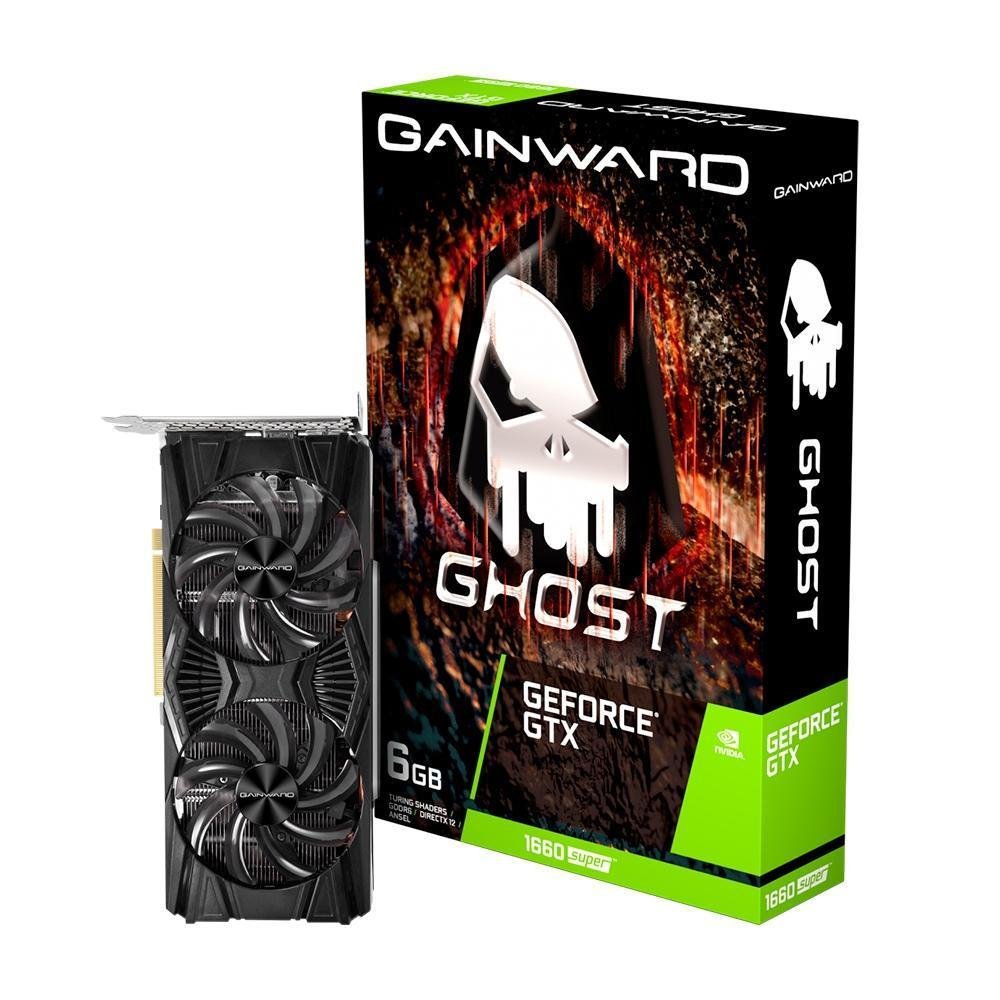 Placa de Vídeo Gainward NVIDIA GeForce GTX 1660 Super, 6GB GDDR6, 192 Bits, Dual FAN 8