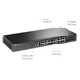 Switch Tp-Link Jetstream, 24 Portas Gigabit, 4 Portas Sfp, Gerenciável - Tl-Sg3428