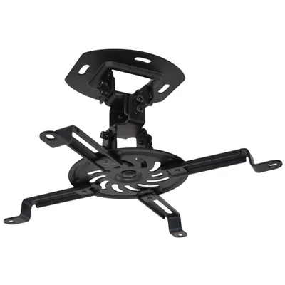 Suporte Universal De Teto Para Projetor, Suporte Até 13,5kg, Rotação 360°, Preto, Pro100b, Elg