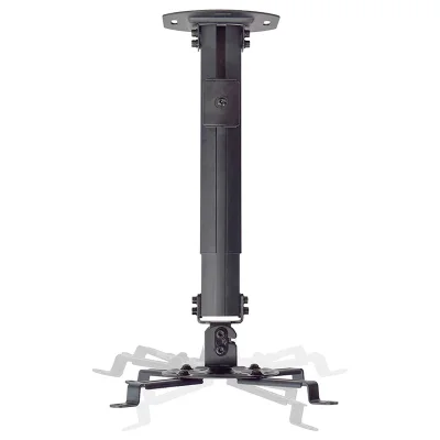 Suporte De Teto Para Projetor Com Extensor, Suporte Até 13,5kg, Rotação 360°, Preto, Pro1100b, Elg
