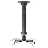 Suporte De Teto Para Projetor Com Extensor, Suporte Até 13,5kg, Rotação 360°, Preto, Pro1100b, Elg