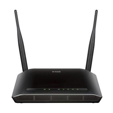Roteador E Repetidor Wi-Fi, N300 MB/s, D-Link, 2 Antenas - DIR-615