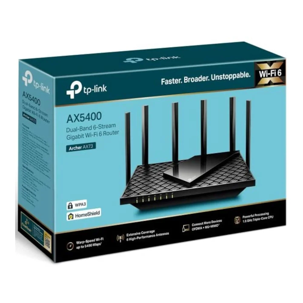 Roteador WiFi 6 Gigabit Ax5400 Dual KaBuM