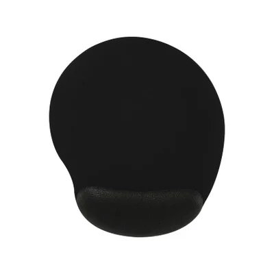 Mouse Pad Reliza Ergonômico, Confort, Base Antiderrapante, Preto - KZM-01