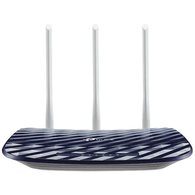 Roteador Wireless, Tp-link Archer C20w, Dual Band, 2.4ghz/5ghz, Ac750, 3 Antenas, C/ Função Preset.