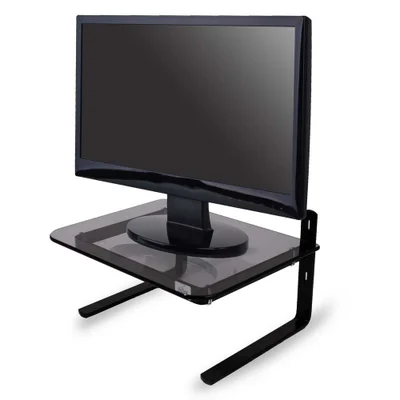 Suporte Monitor Office Preto Fume Reliza