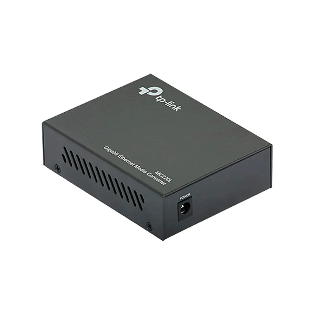 Imagem 5 de 5 do produto Conversor De Mídia Tp-link Mc220l Fibra Óptica Gigabit 10/100/1000MBps Multi Modo/modo Único