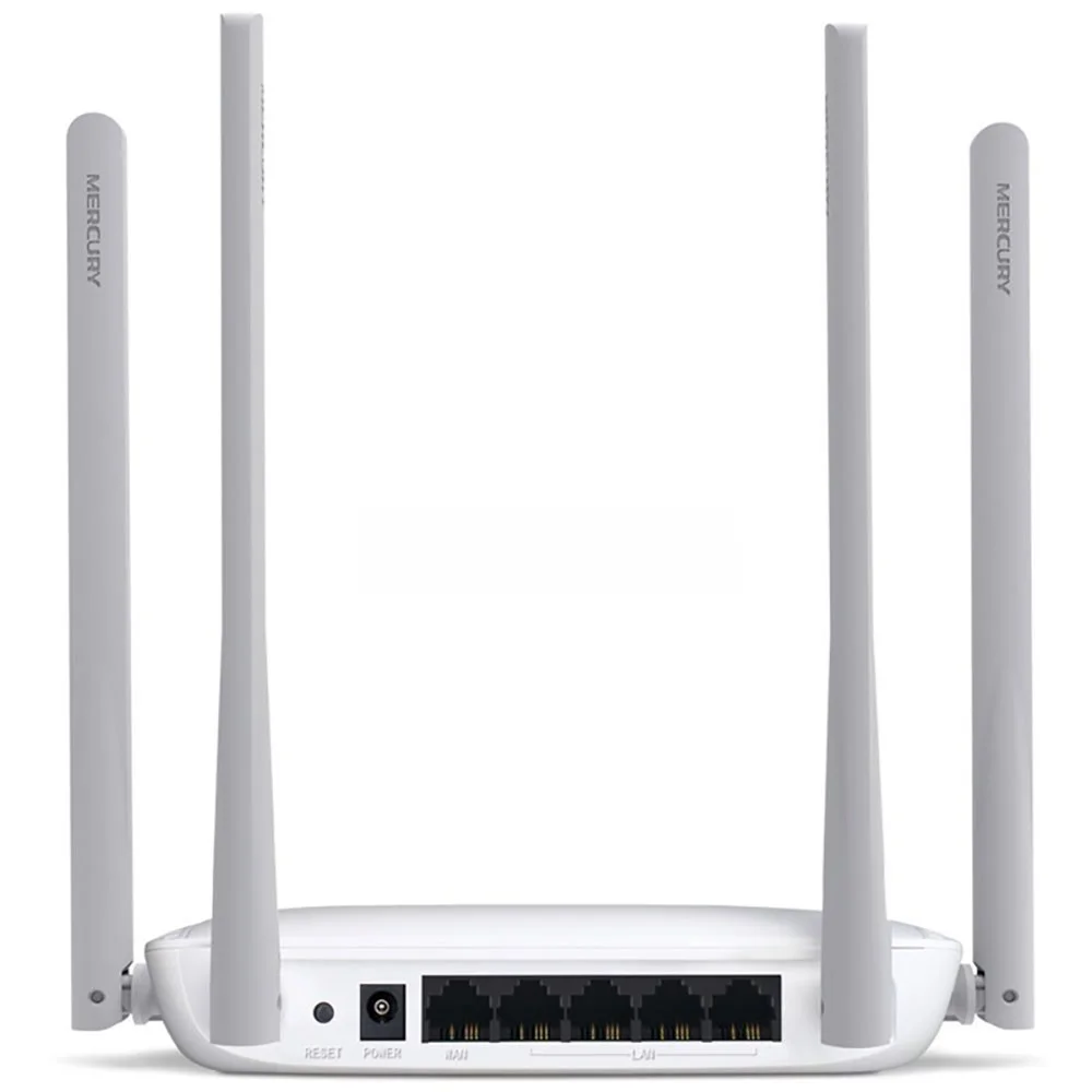 Imagem 2 de 5 do produto Roteador Wireless 300mbps 4 Portas 10/100mbps 4 Antenas 5dbi Mw325r Mercusys