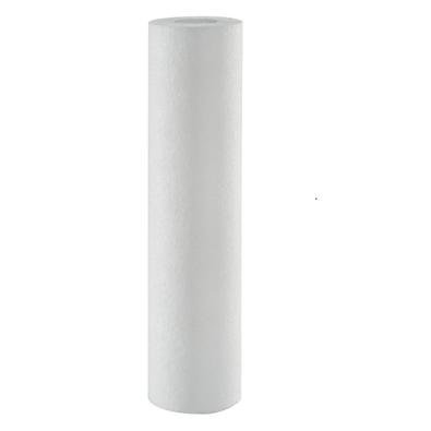 O elemento filtrante Filter Flux é produzido com 100% de polipropileno atóxico. A matéria-prima é aquecida e extrusada em pequenos filamentos que