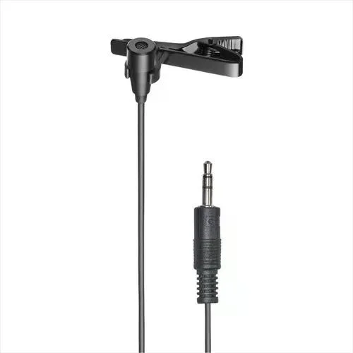 Imagem 3 de 4 do produto Microfone de Lapela Audio Technica Atr3350is Omnidirecional Condensador Com Bateria - ATR3350xiS