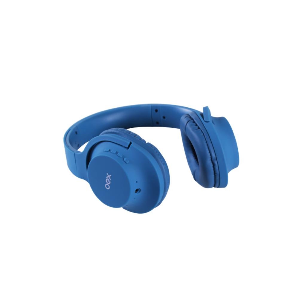 Fone De Ouvido Bluetooth Oex Flow Hs307 - Azul | KaBuM!