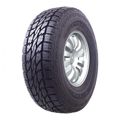 O pneu Giantsaver A/T possui uma estrutura extremamente reforçada aumentando sua durabilidade, ele se destaca em estradas de terra por possuir sulcos
