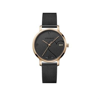 Relógio Femino Wenger Metropolitan Donnissima com cristais SwarovskiApaixone-se pela vida com a coleção Metropolitan Donnissima. Confiantemente contem