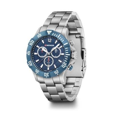 Relógio Masculino Wenger Seaforce Chrono Azul | KaBuM!