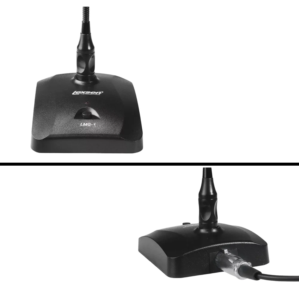Imagem 5 de 5 do produto Microfone Gooseneck Lmg-1 Lexsen Profissional