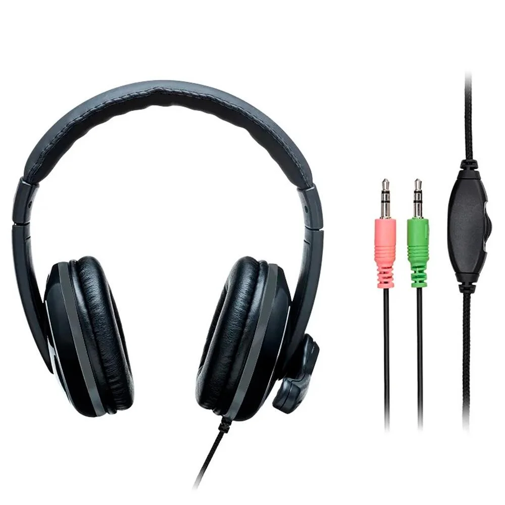 Imagem 3 de 4 do produto Headset Multi Pro, P2, Preto e Cinza - PH316