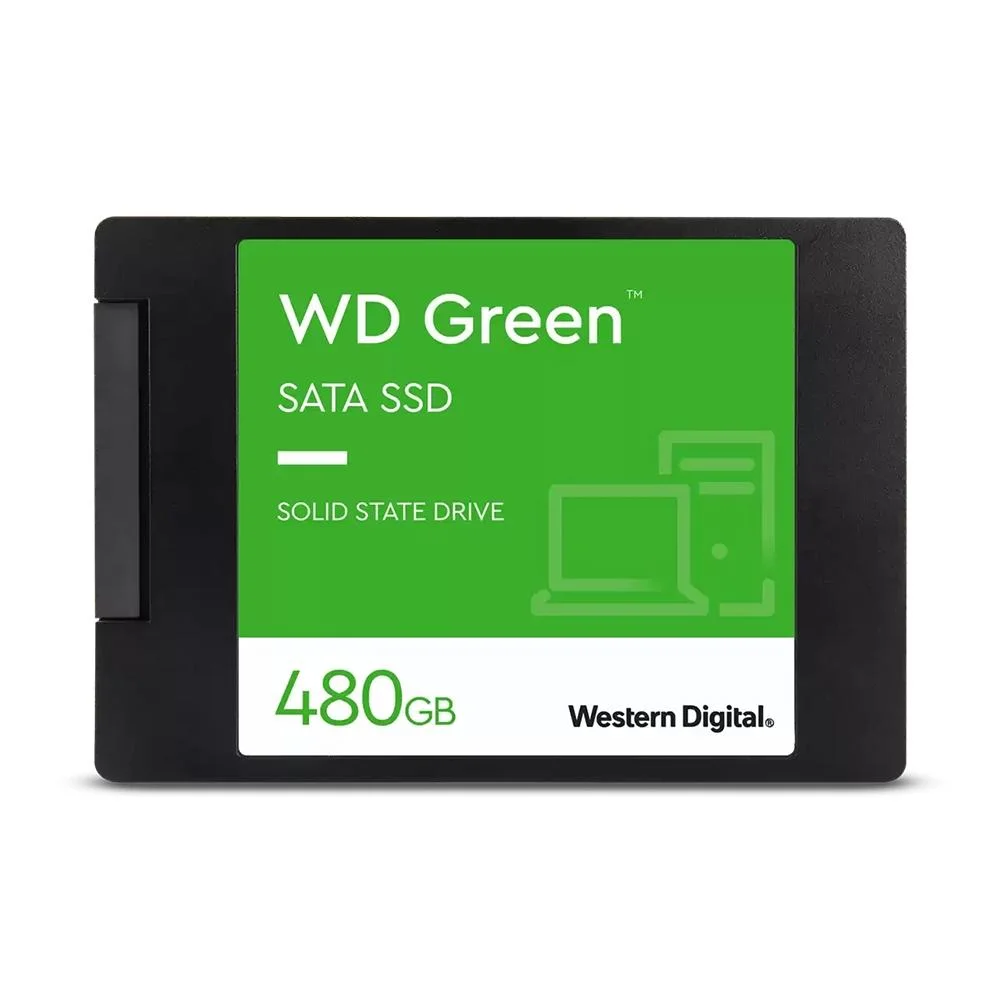 SSD WD 480GB, Leitura 545MB/s E Gravação 430MB/s, 2.5p, SATA 3 - Wds480g2g0a