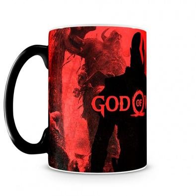 Caneca Mágica God Of War Vermelha A caneca que está faltando na sua coleção :) Um produto geek feito para especialmente para você! A caneca mágica é