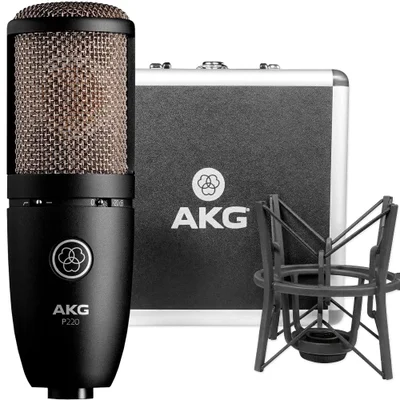 Microfone Akg P220, Condesador Profissional Estúdio