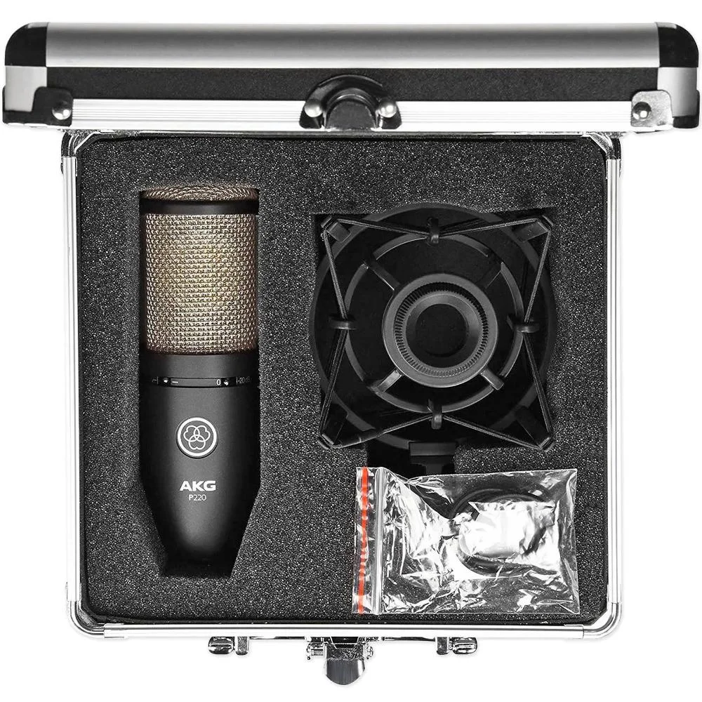 Microfone Akg P220 Condesador Profissional KaBuM