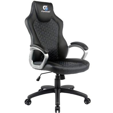 Esta Cadeira Gamer foi criada especialmente para os fãs de jogos de longa duração. A cadeira Gamer Blackfirevem equipada com um pequeno apoio de cabeç