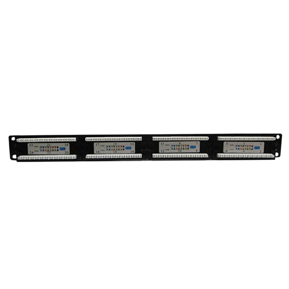 Imagem 4 de 5 do produto Patch Panel 24portas Cat5e - Seccon - Wt-2029a-110