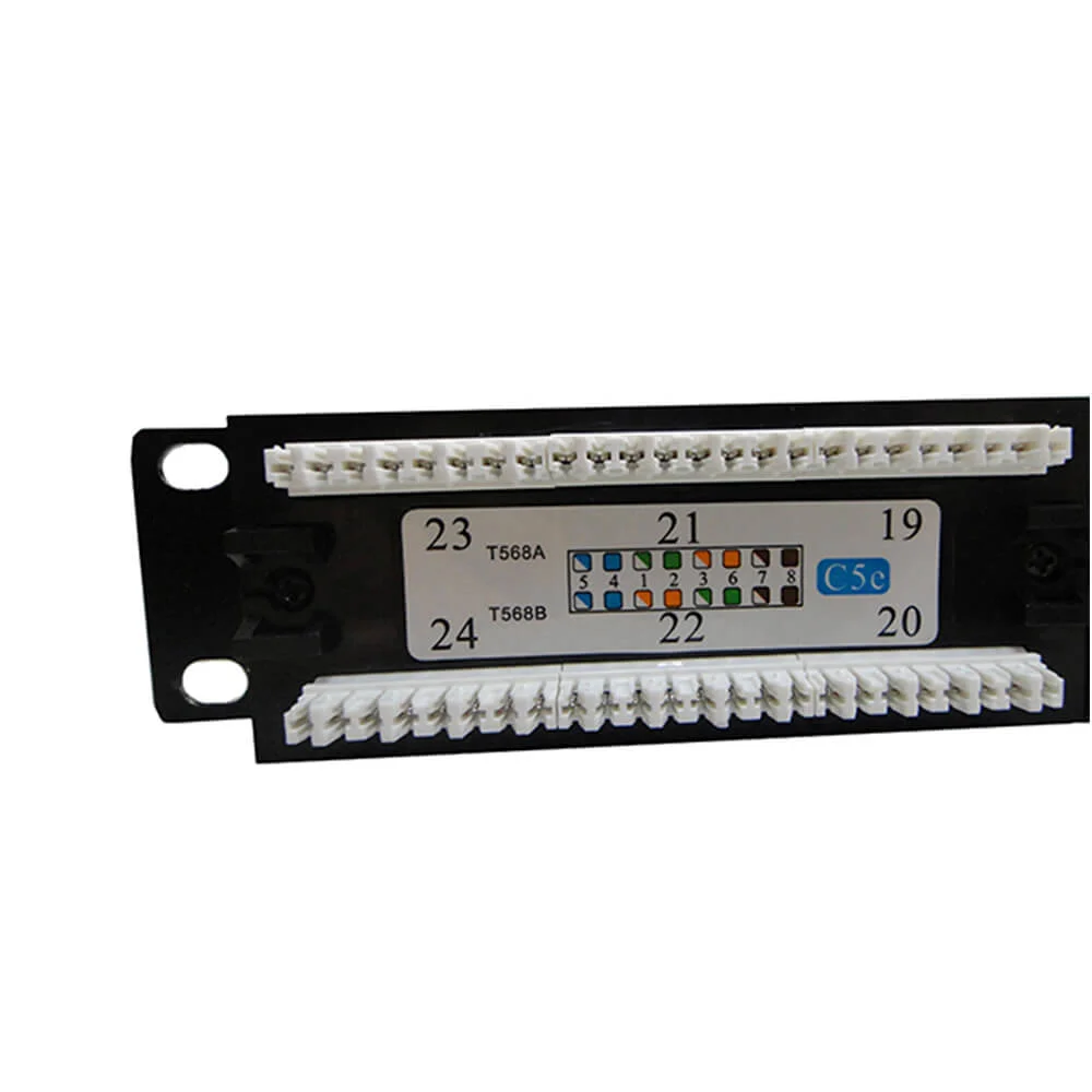 Imagem 5 de 5 do produto Patch Panel 24portas Cat5e - Seccon - Wt-2029a-110