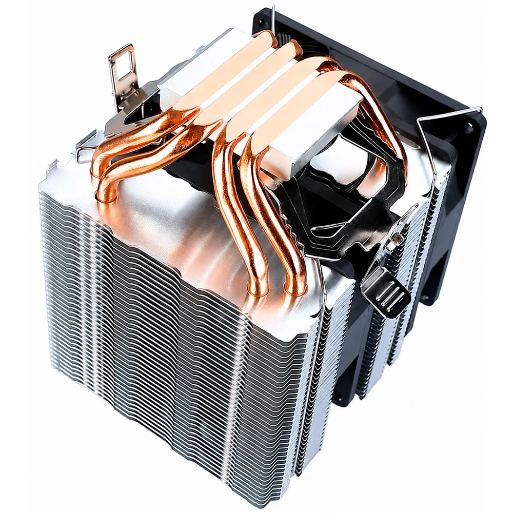 Imagem 4 de 5 do produto Cooler Para Processador Rise Mode G700, LED Azul, Dual FAN 90mm - RM-AC-07-FB.