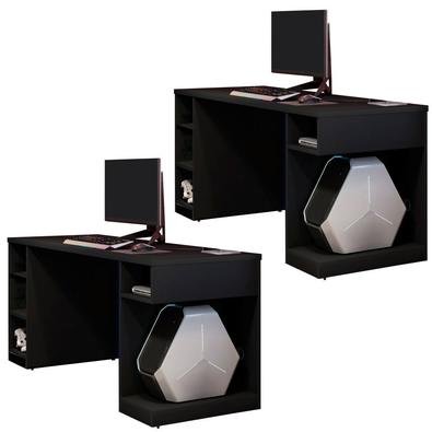 Quem é apaixonado por games sonha em ter aquele ambiente temático e com a sua personalidade. Para ajudar nessa tarefa, a mesa Destiny atende perfeitam