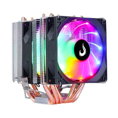 Air Cooler Rise Mode Gamer G800 RGB AMD/Intel 90mm Preto - RM-AC-O8-RGB