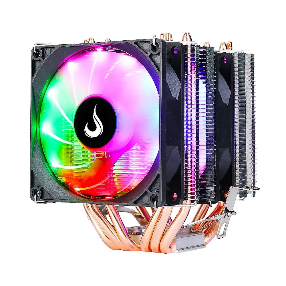 Air Cooler Rise Mode Gamer G800 RGB AMD/Intel 90mm Preto - RM-AC-O8-RGB