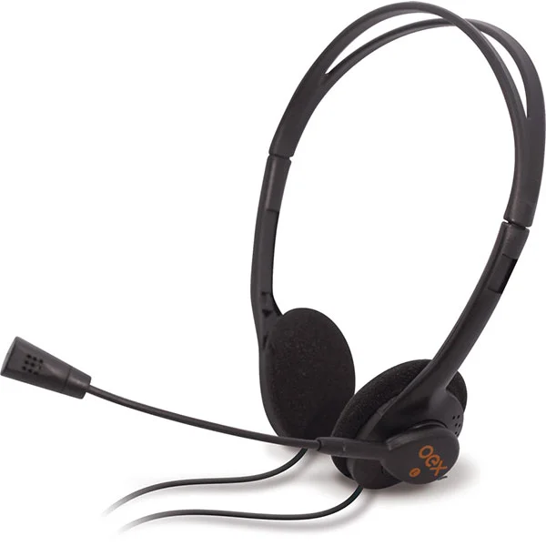 Imagem 3 de 5 do produto Fone De Ouvido Com Microfone Headset P2 Cabo 1.8m C/volume