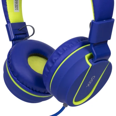 Fone De Ouvido Com Microfone Hs107 Fluor Az/vd Cabo 1,4m