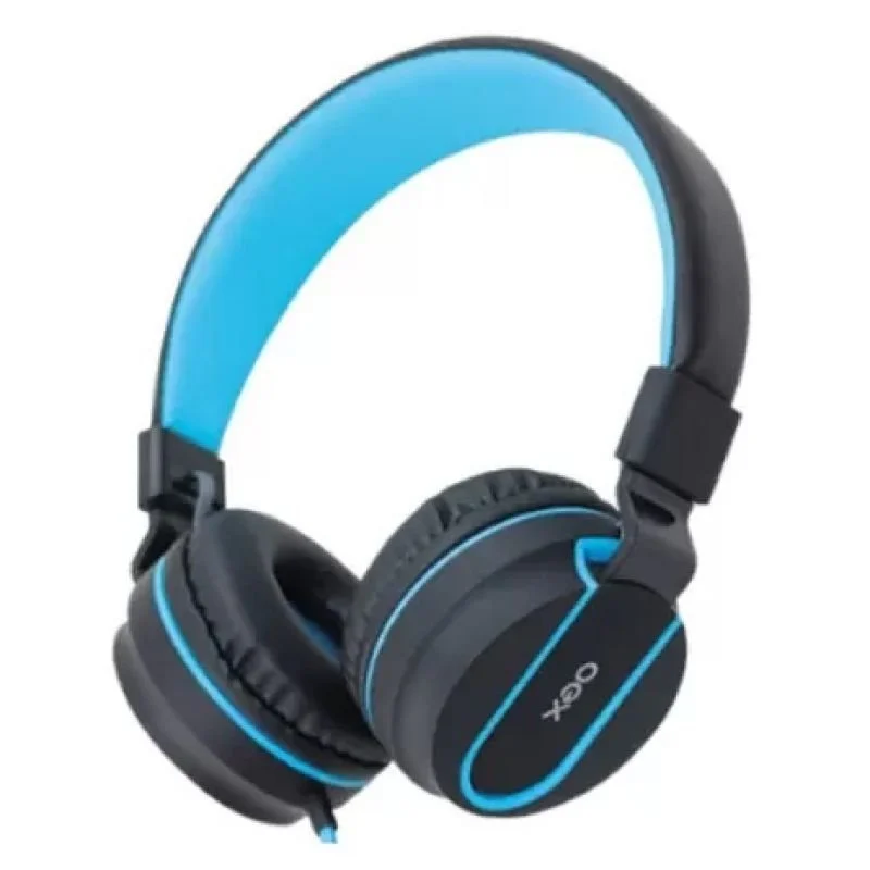Imagem 2 de 3 do produto Fone De Ouvido Com Microfone Neon Azul Embor.acolchoado