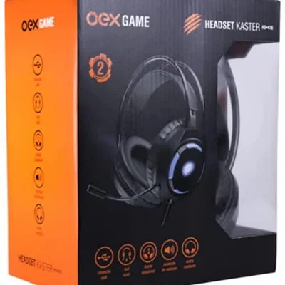 Headset Kaster Hs416 Preto