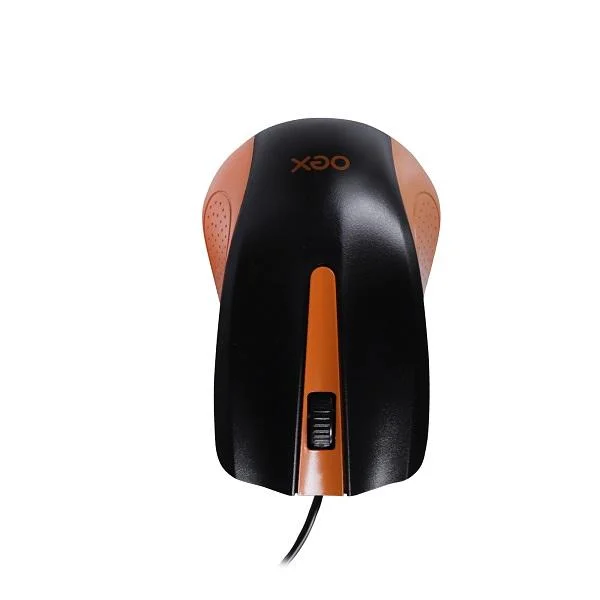 Imagem 2 de 5 do produto Mouse Com Fio 1000 Dpi Oex Ms100 - Laranja