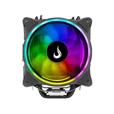 Cooler Para Processador Rise Mode, ARGB, Dual FAN 120mm - RM-ACW-01-RGB.