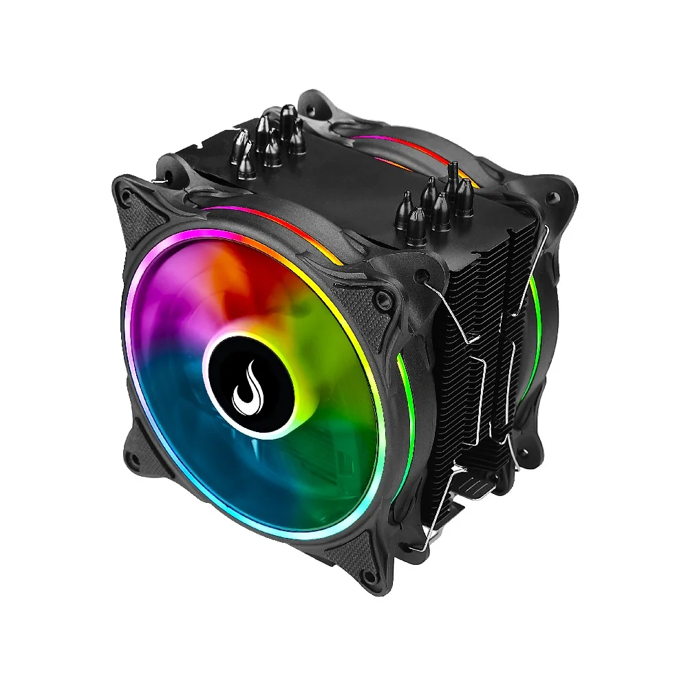 Imagem 3 de 5 do produto Cooler Para Processador Rise Mode, ARGB, Dual FAN 120mm - RM-ACW-01-RGB.