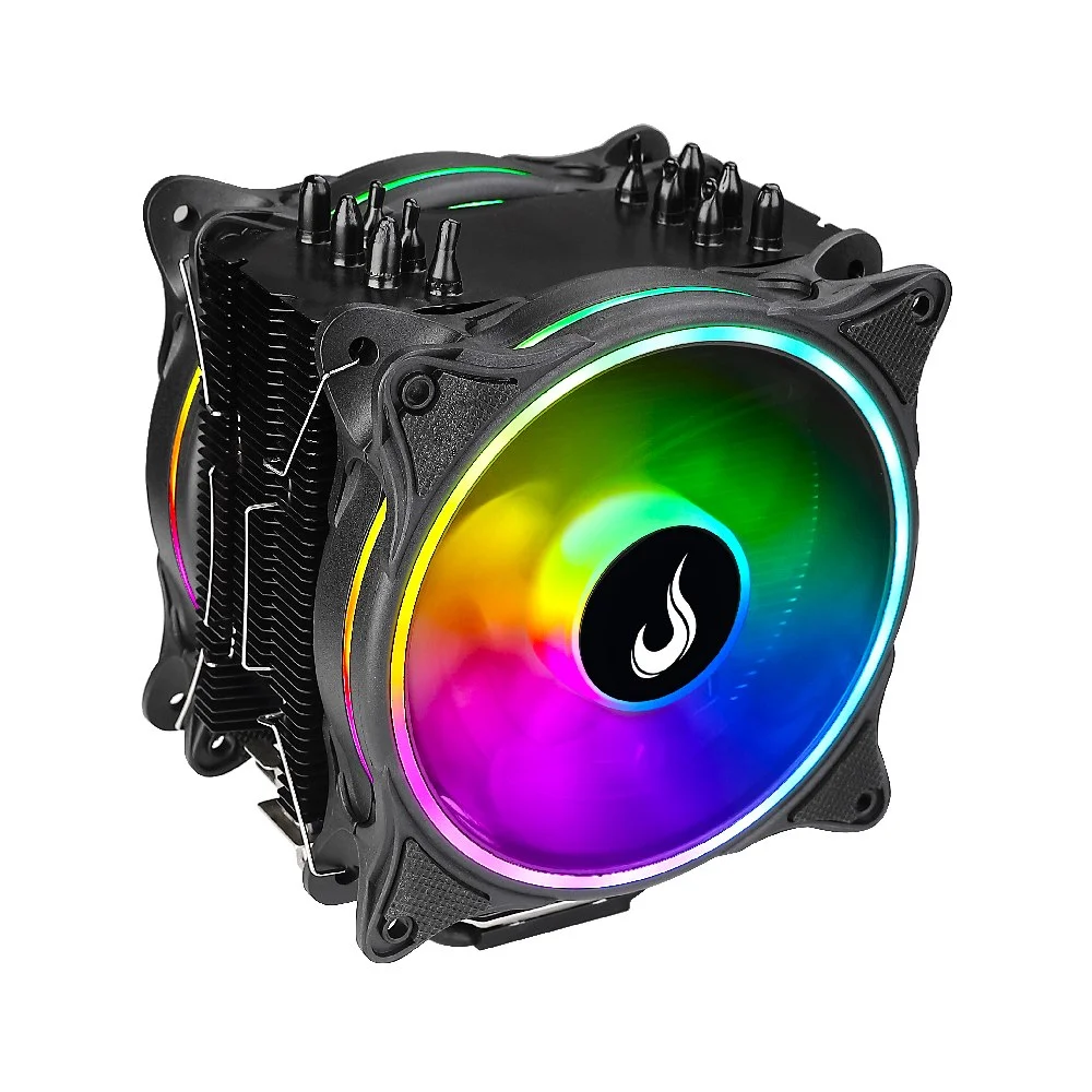 Imagem 4 de 5 do produto Cooler Para Processador Rise Mode, ARGB, Dual FAN 120mm - RM-ACW-01-RGB.