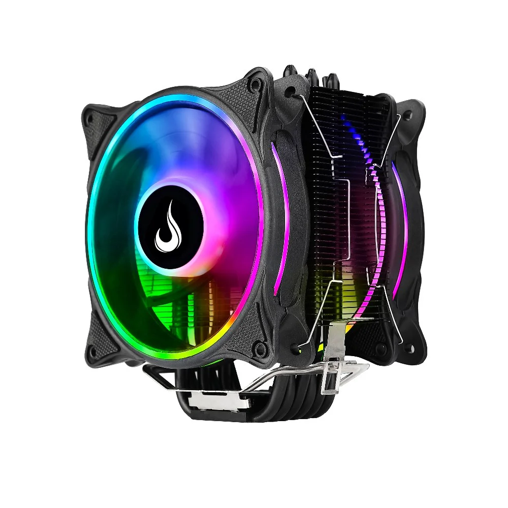 Imagem 5 de 5 do produto Cooler Para Processador Rise Mode, ARGB, Dual FAN 120mm - RM-ACW-01-RGB.