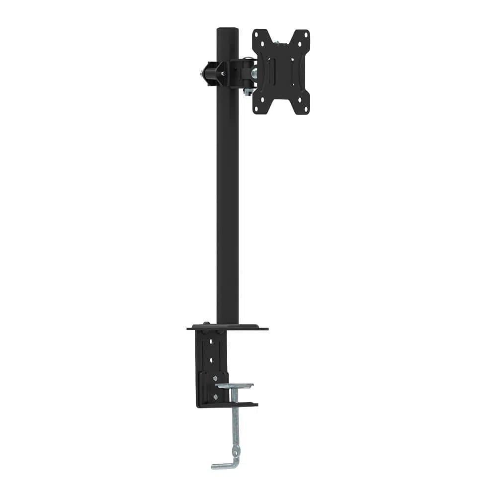 Suporte De Mesa P/ Monitor Fixo Multilaser 13" A 27" Vesa 100x100 C/ajuste De Altura - Ac373
