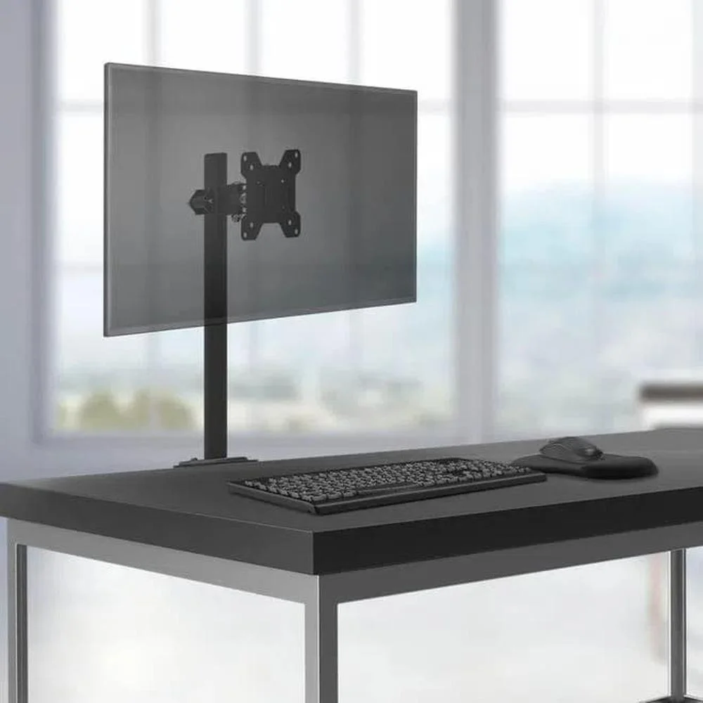 Imagem 4 de 4 do produto Suporte De Mesa P/ Monitor Fixo Multilaser 13" A 27" Vesa 100x100 C/ajuste De Altura - Ac373