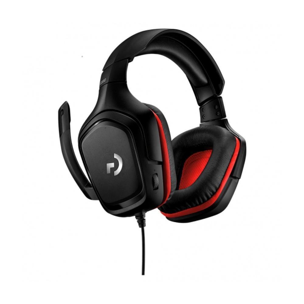 Imagem 5 de 5 do produto Headset Gamer Com Fio Logitech G332, drivers de áudio de 50 mm, P2, PC, PS4, Xbox One, Preto