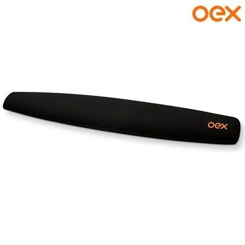 Apoio de Pulso P/Teclado Em Gel Oex Preto AP101 Apoio de Pulso P/Teclado Em Gel Oex Preto AP101